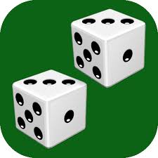Electric Dice gameplay showing roulette wheel with numbers 1-20, five dice placement grid, and scoring system